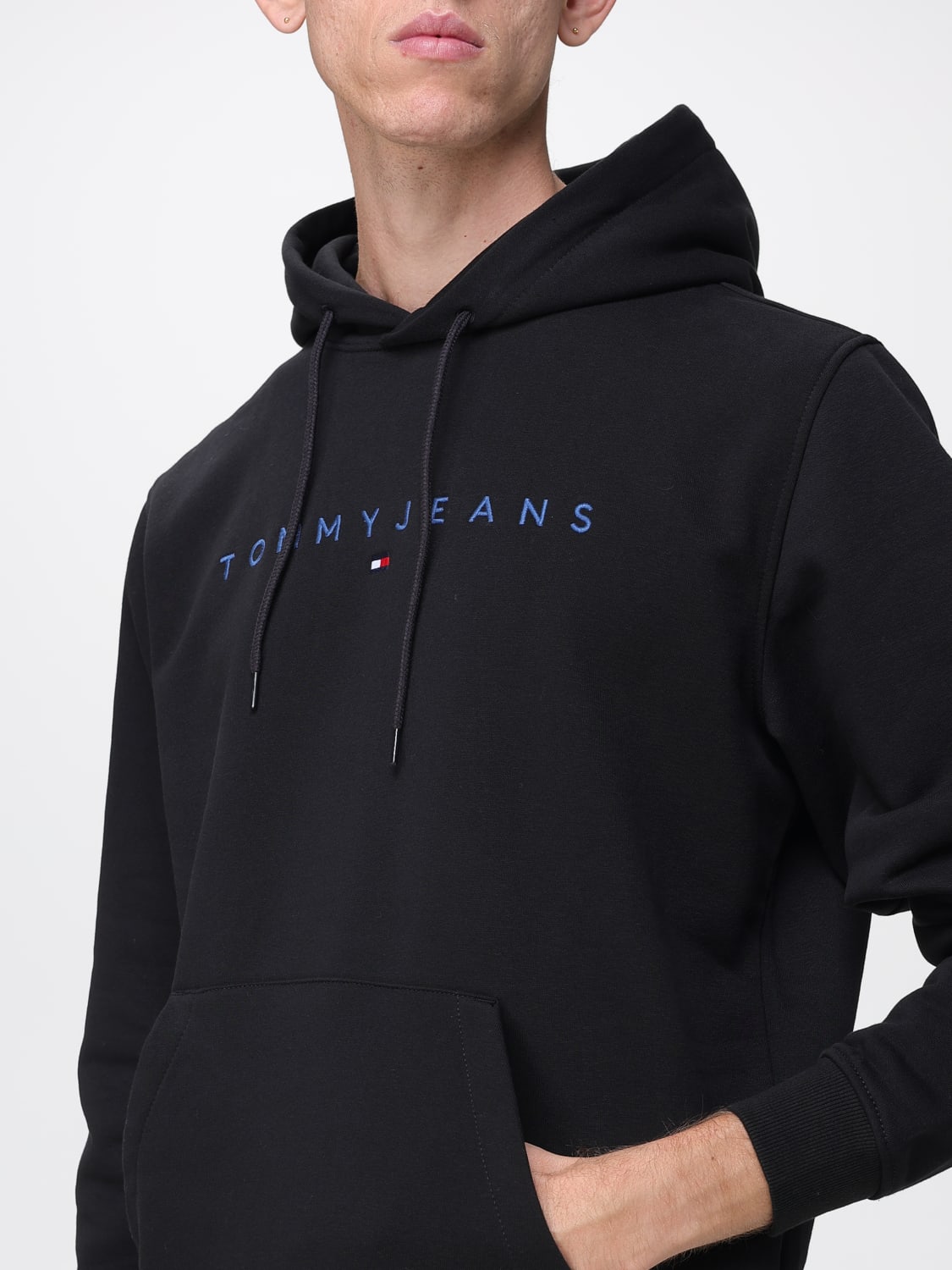 TOMMY JEANS SWEATSHIRT: Sweatshirt men Tommy Jeans, Black - Img 3