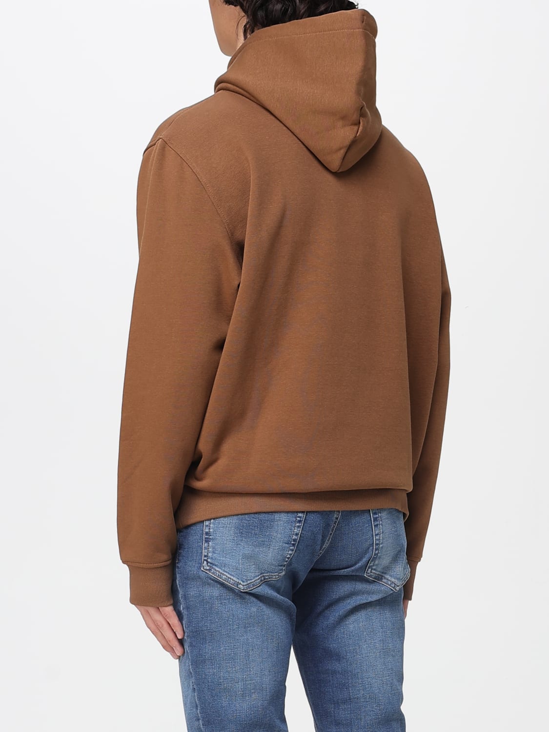 TOMMY JEANS 卫衣: 卫衣 男士 Tommy Jeans, 棕色 - Img 2