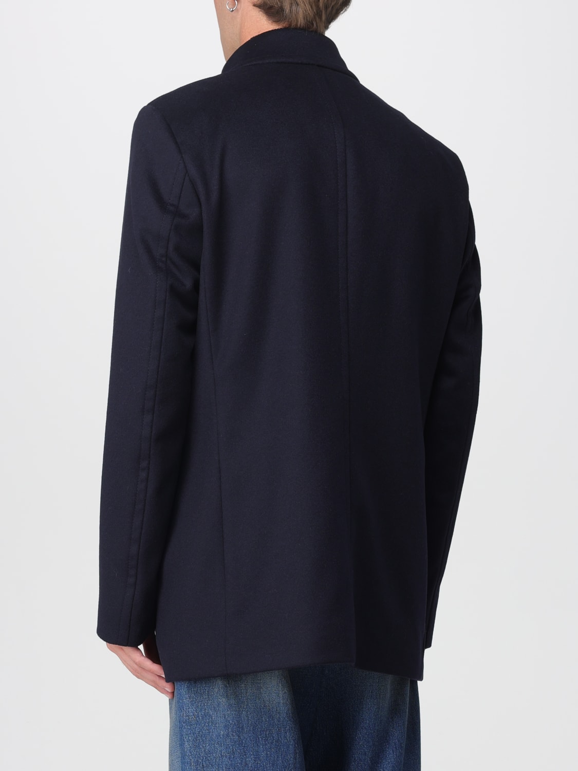 BOSS COAT: Coat men Boss, Blue - Img 2