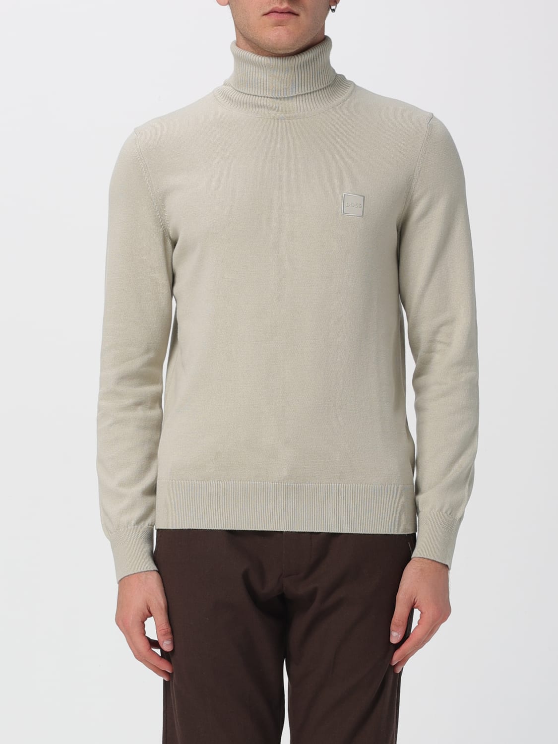 BOSS SWEATER: Sweater men Boss, Beige - Img 1
