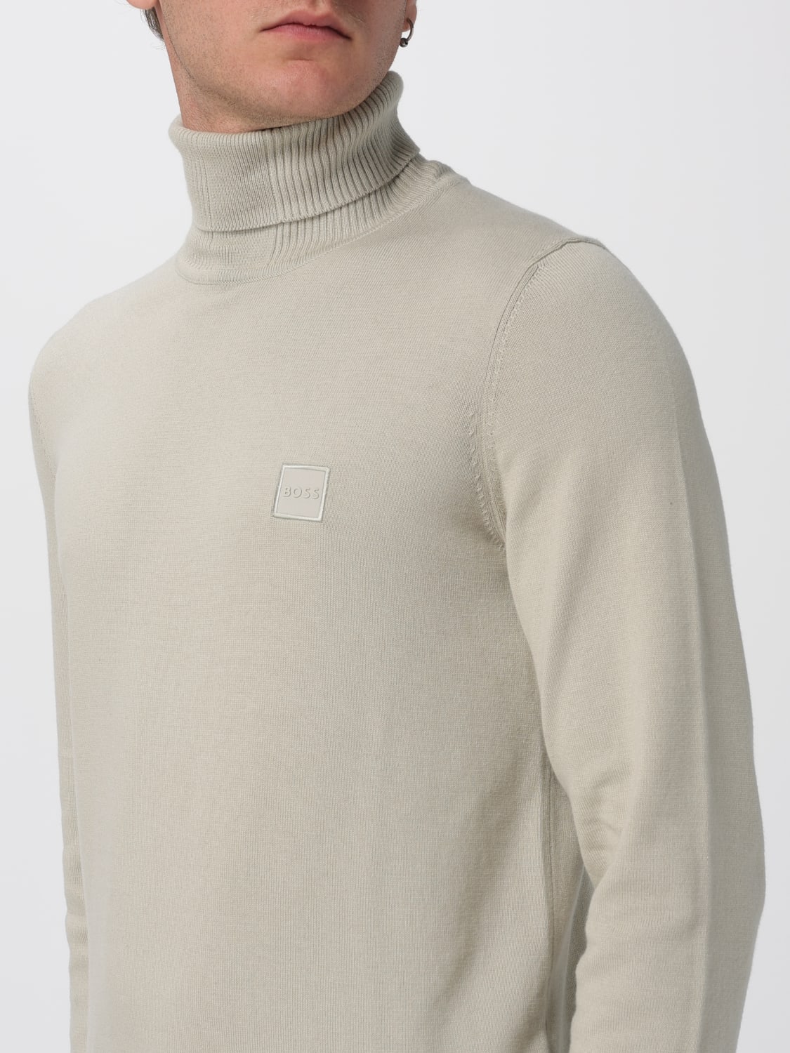 BOSS SWEATER: Sweater men Boss, Beige - Img 3