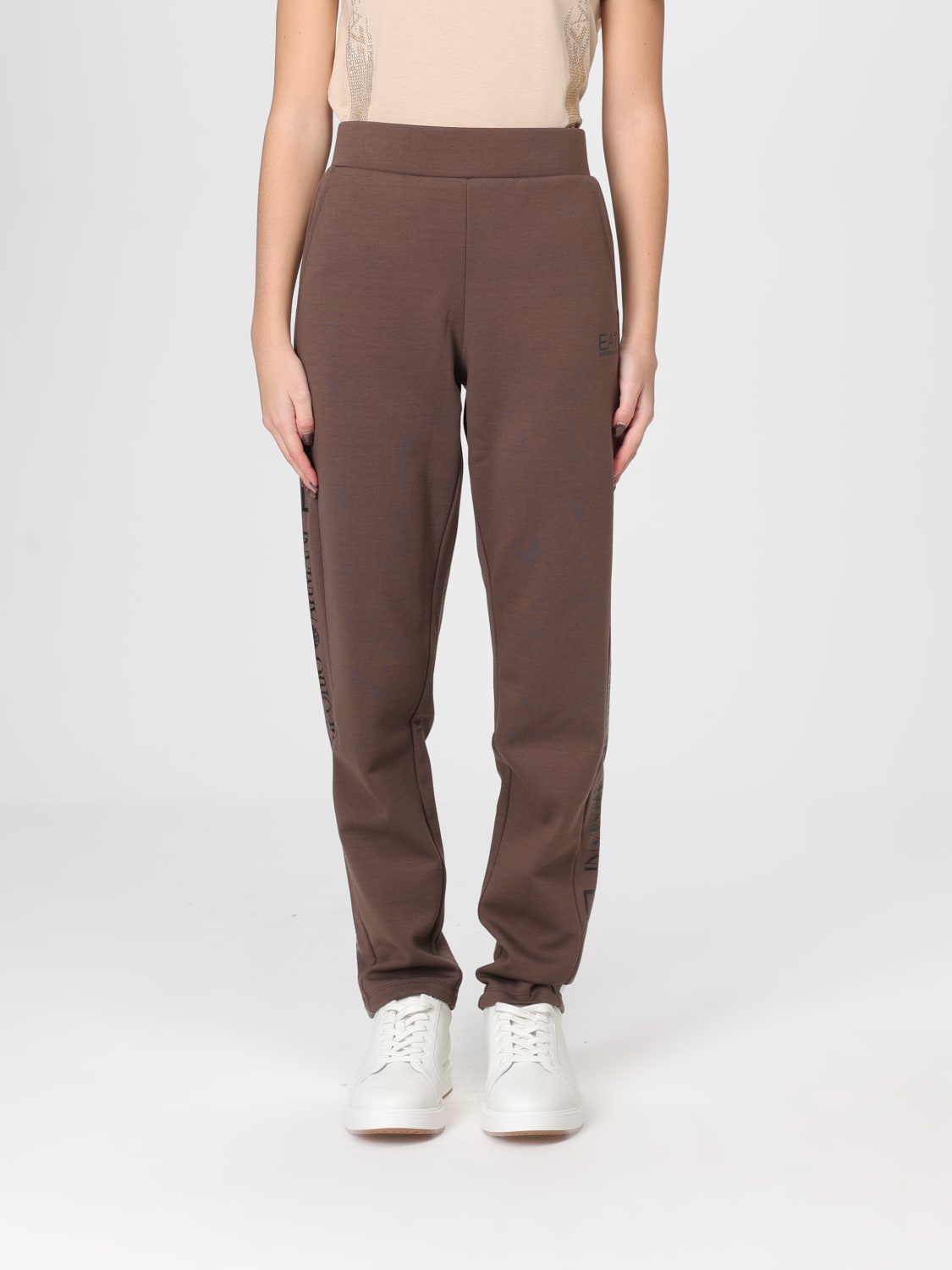 EA7 ZWEITEILER: Hose damen Ea7, Braun - Img 5