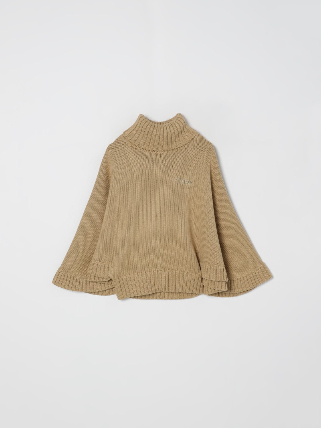 CHLOÉ SWEATER: Sweater kids ChloÉ, Green - Img 1
