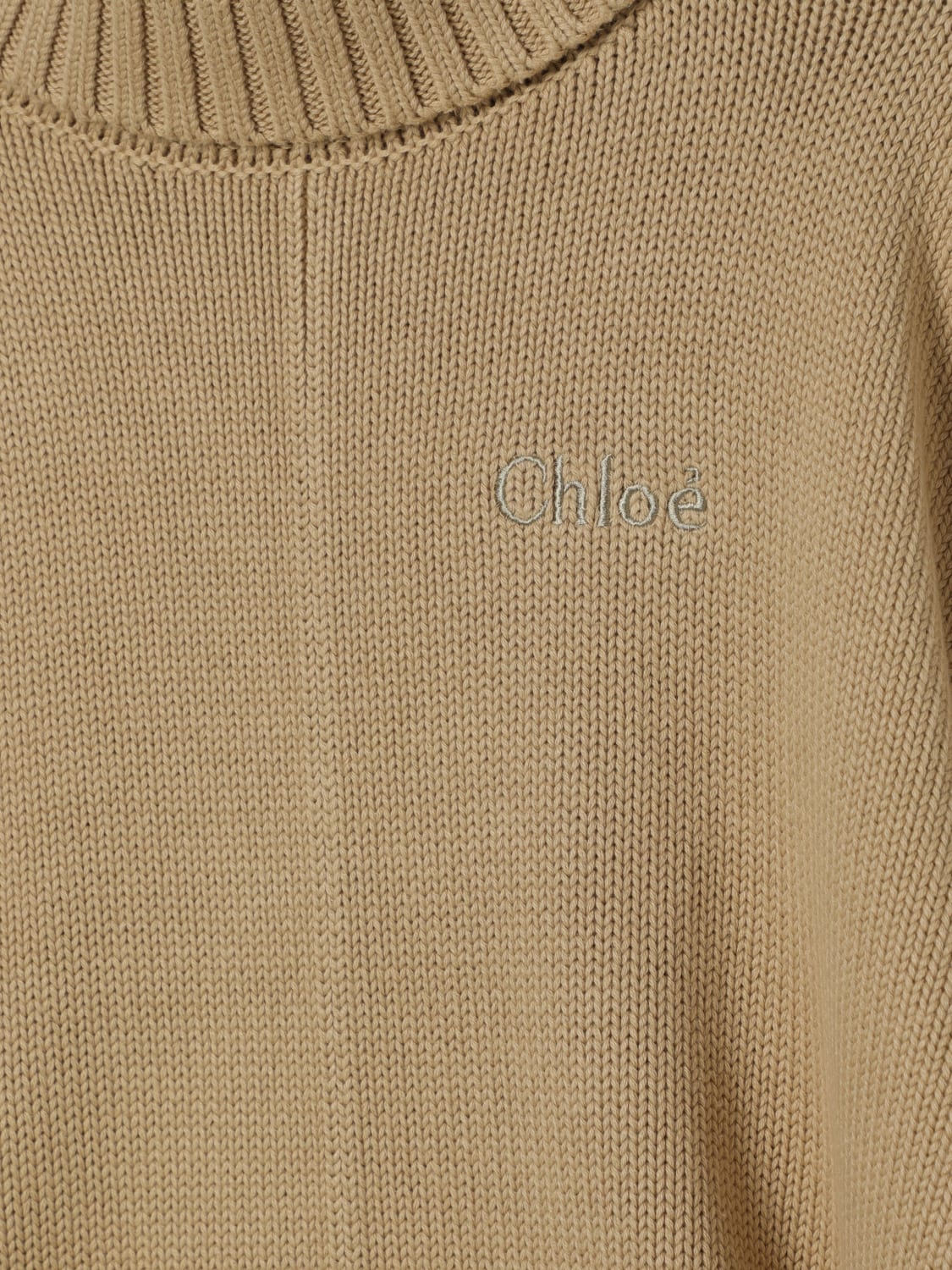 CHLOÉ SWEATER: Sweater kids ChloÉ, Green - Img 3