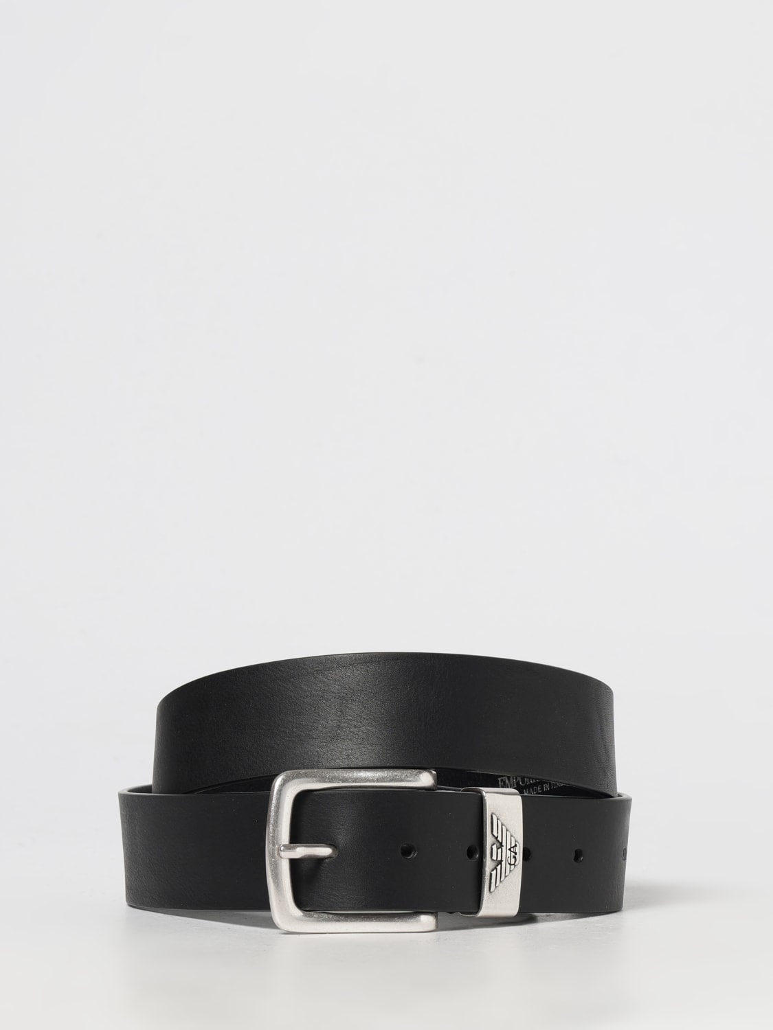 EMPORIO ARMANI BELT: Belt men Emporio Armani, Black - Img 1