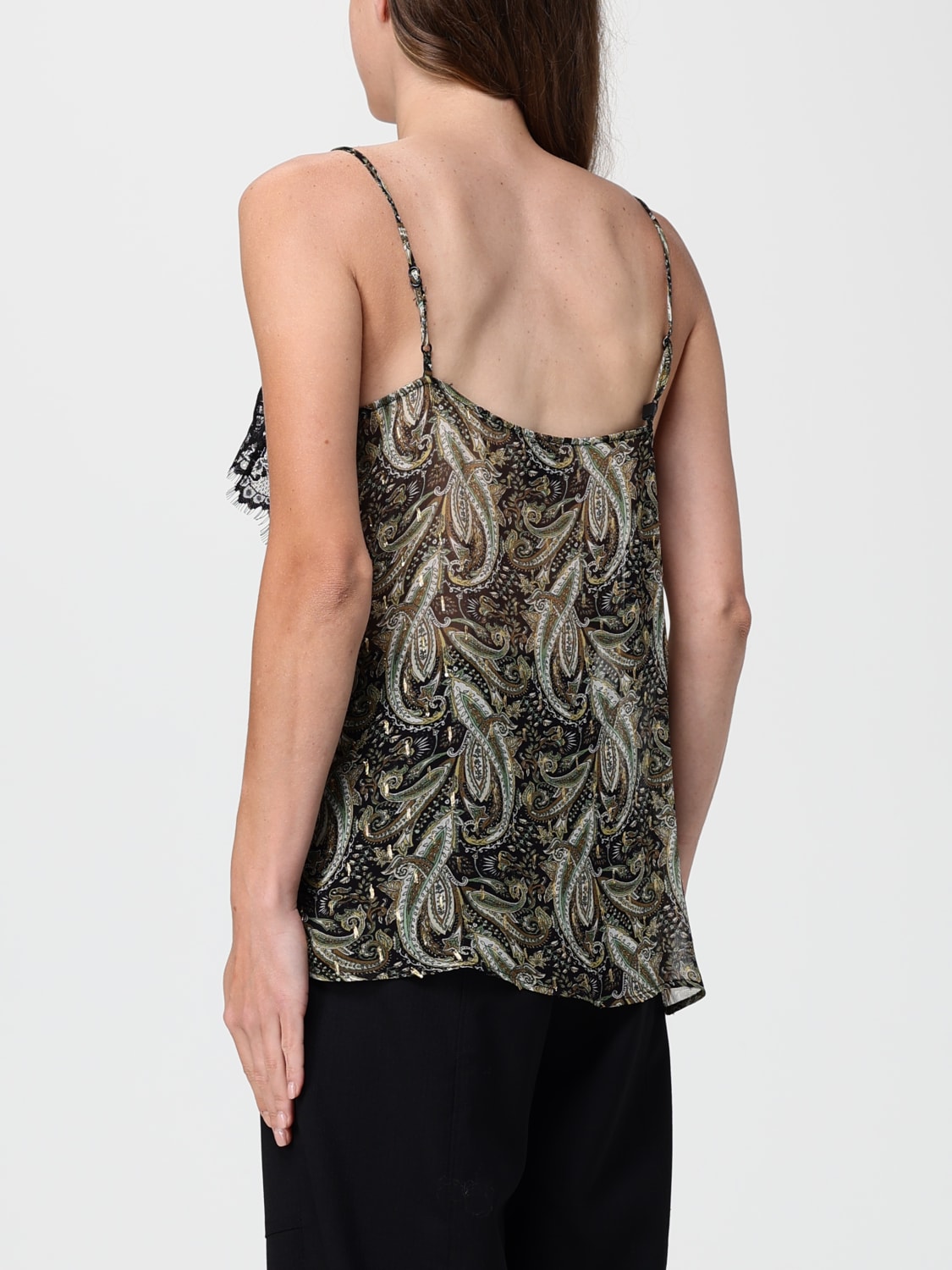 PINKO TOP: Top damen Pinko, Grün - Img 2