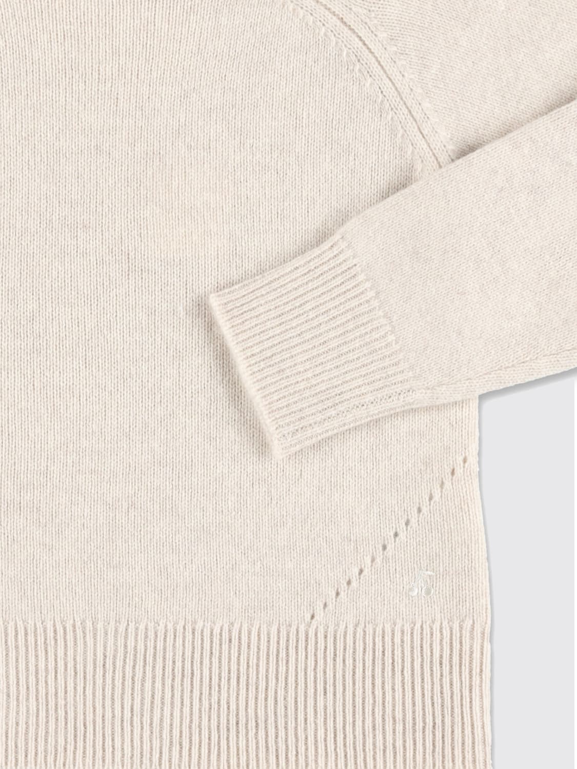 BONPOINT PULLOVER: Pullover kinder Bonpoint, Beige - Img 3