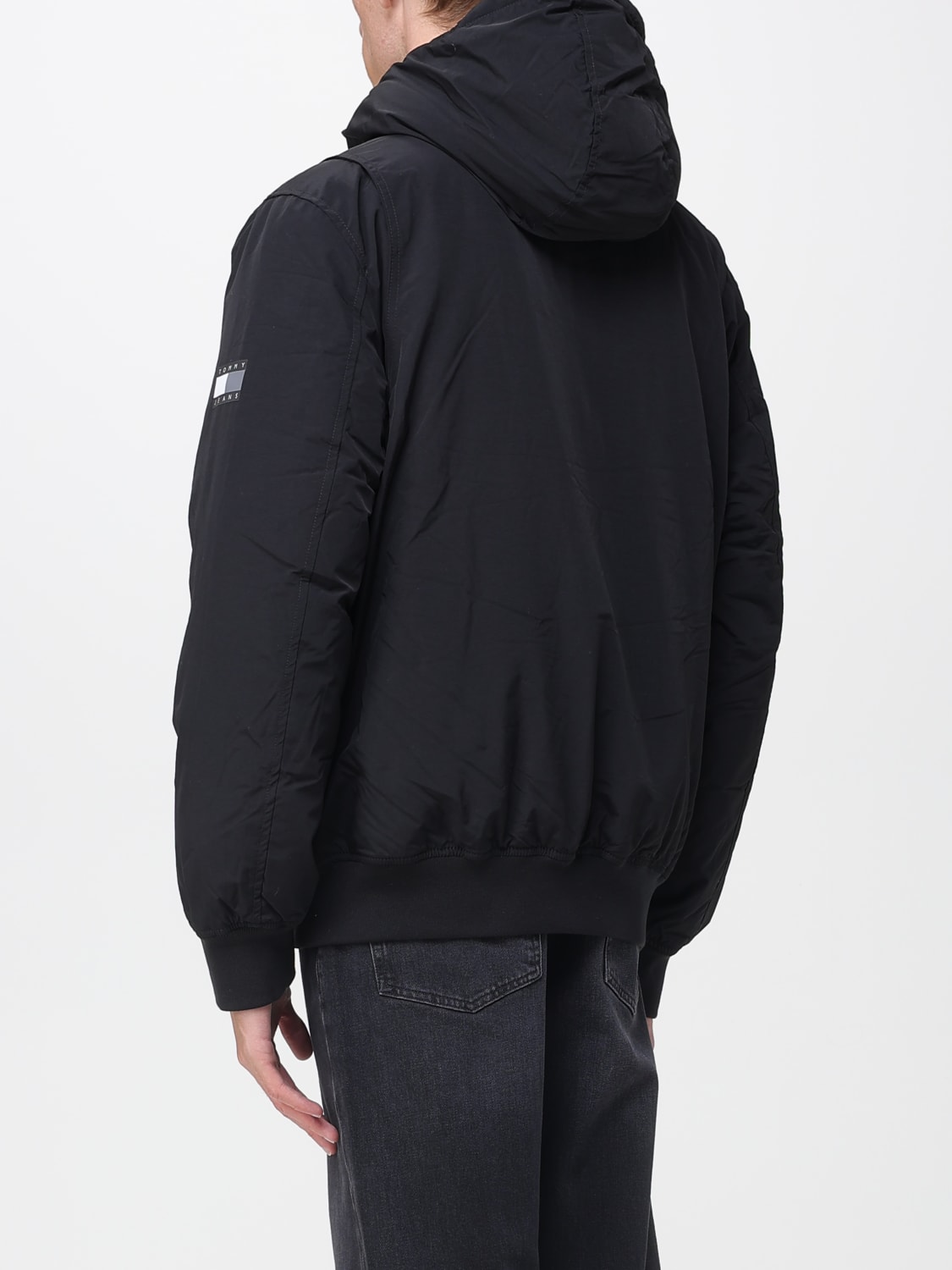 TOMMY JEANS ПАЛЬТО: Куртка Мужское Tommy Jeans, Черный - Img 2