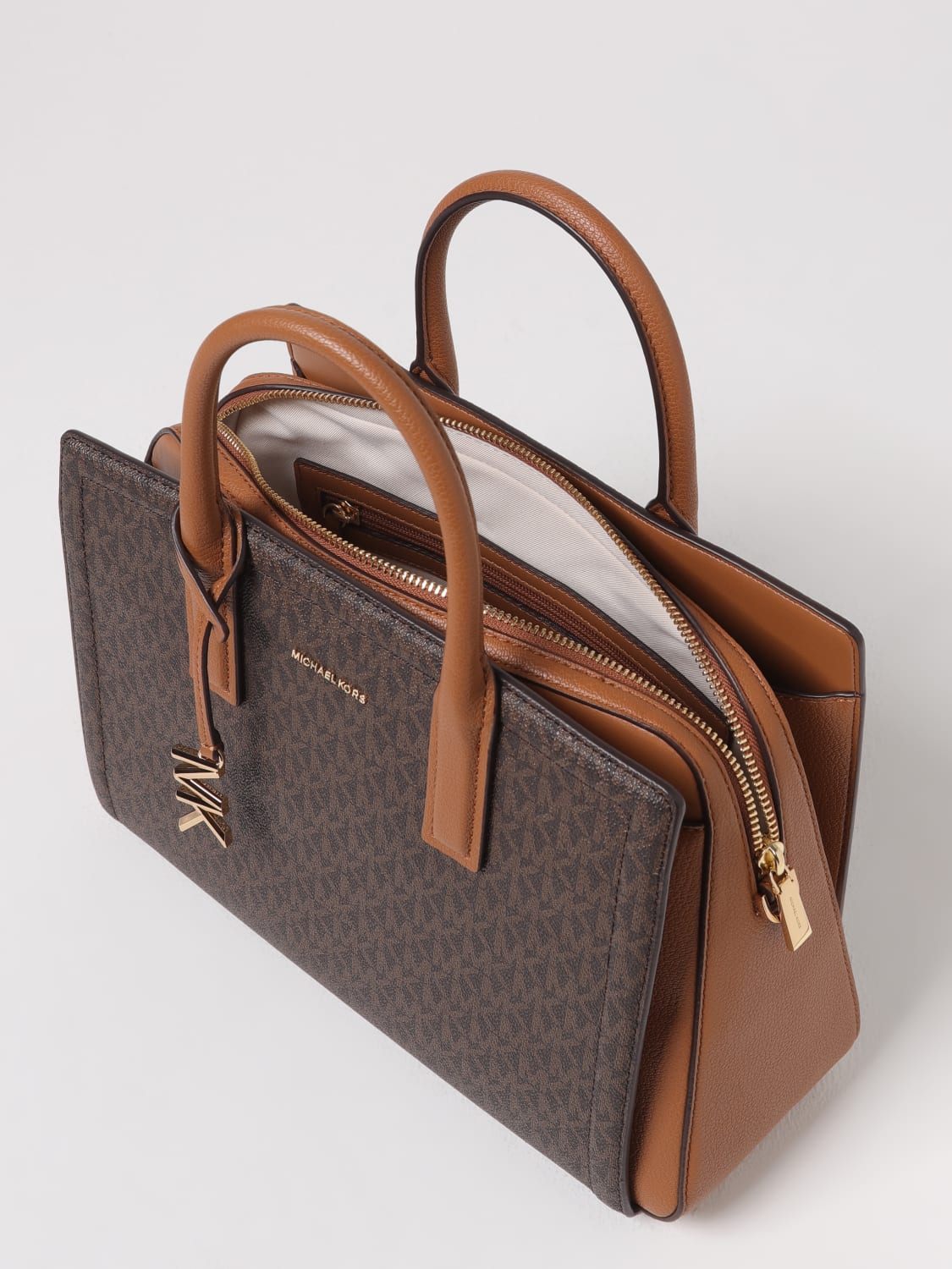 MICHAEL KORS SHOULDER BAG: Shoulder bag woman Michael Kors, Brown - Img 3