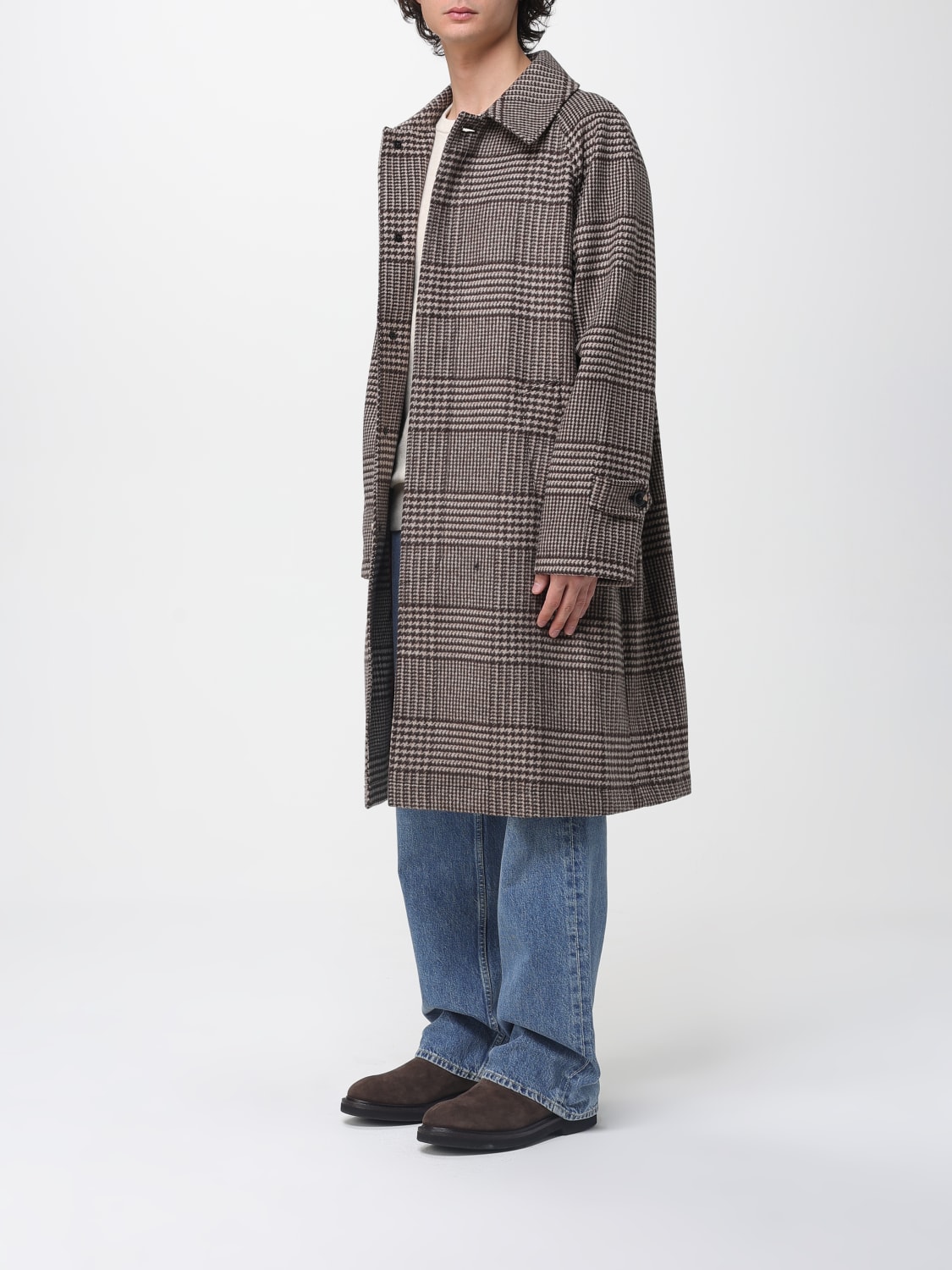 TOMMY HILFIGER COAT: Coat men Tommy Hilfiger, Brown - Img 3