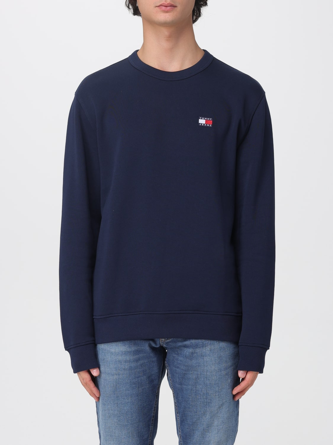 TOMMY JEANS 卫衣: 卫衣 男士 Tommy Jeans, 蓝色 - Img 1