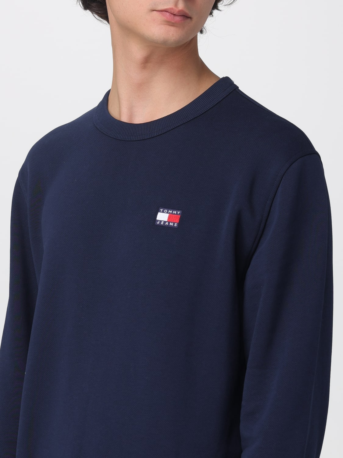 TOMMY JEANS 卫衣: 卫衣 男士 Tommy Jeans, 蓝色 - Img 3