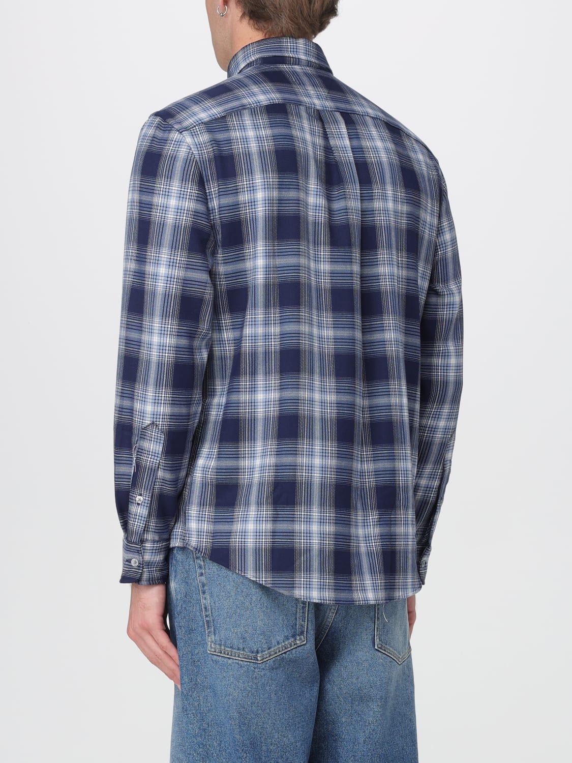 TOMMY HILFIGER CAMISA: Camisa hombre Tommy Hilfiger, Azul Oscuro - Img 2