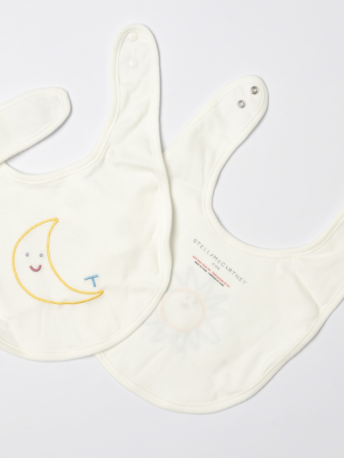 STELLA MCCARTNEY KIDS BIB: Pack kids Stella McCartney Kids, White - Img 2