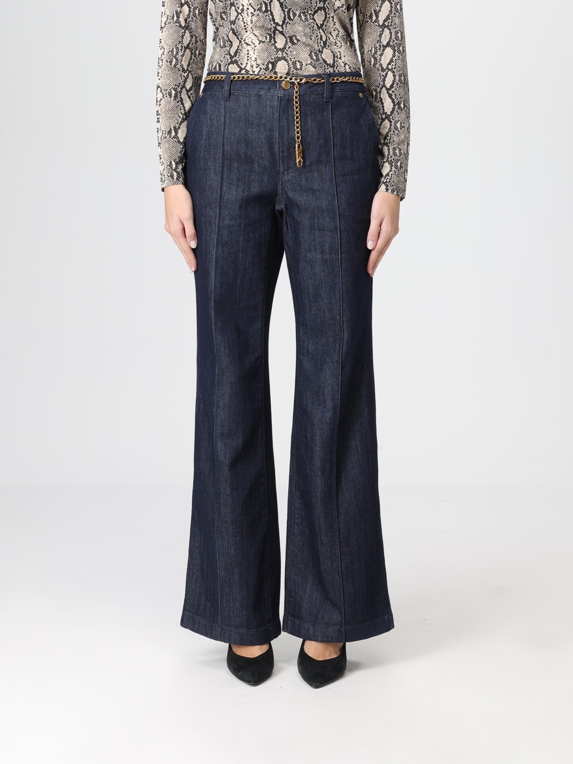 MICHAEL KORS JEANS: Jeans femme Michael Kors, Bleu Marine - Img 1