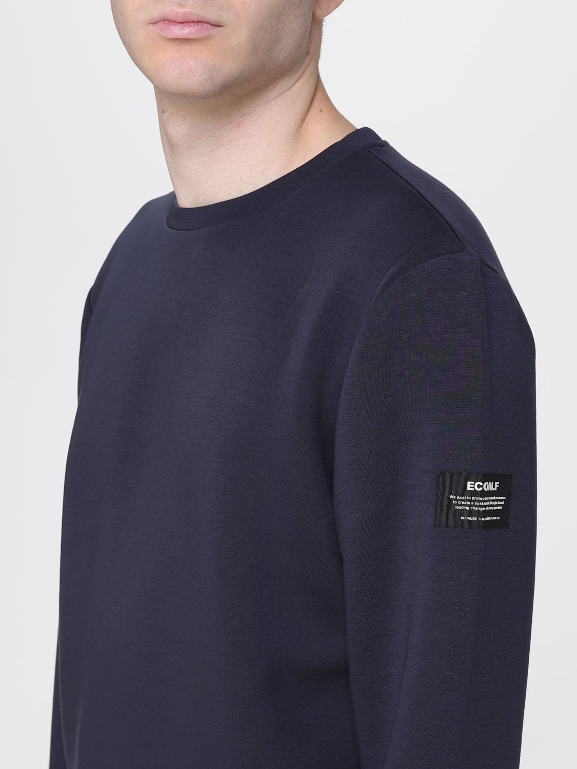 ECOALF SWEATSHIRT: Sweater men Ecoalf, Blue - Img 3