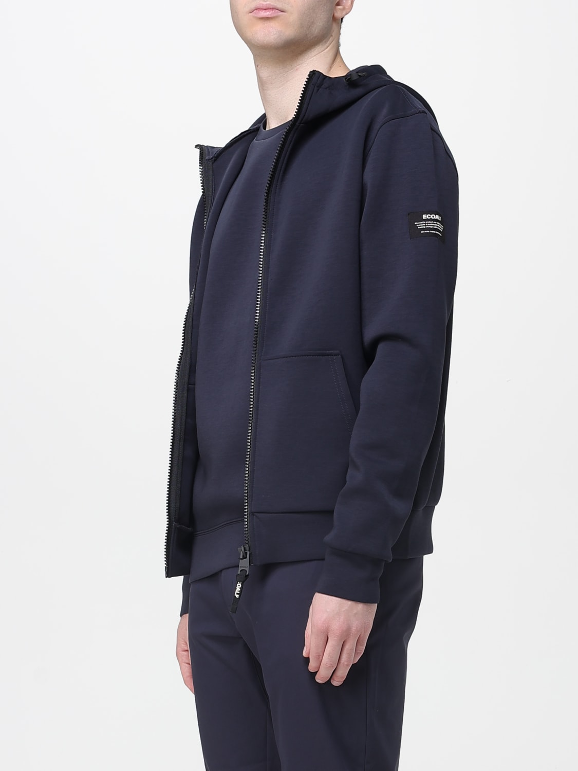 ECOALF SWEATSHIRT: Sweater men Ecoalf, Blue - Img 3