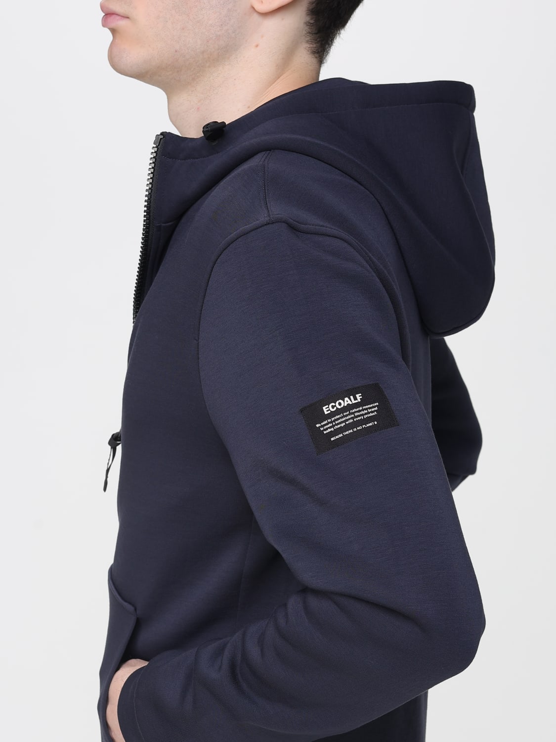 ECOALF SWEATSHIRT: Sweater men Ecoalf, Blue - Img 4