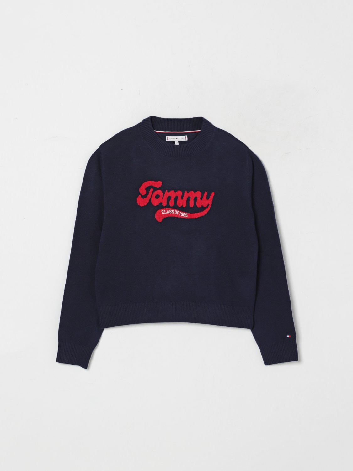 TOMMY HILFIGER PULLOVER: Pullover kinder Tommy Hilfiger, Blau - Img 1
