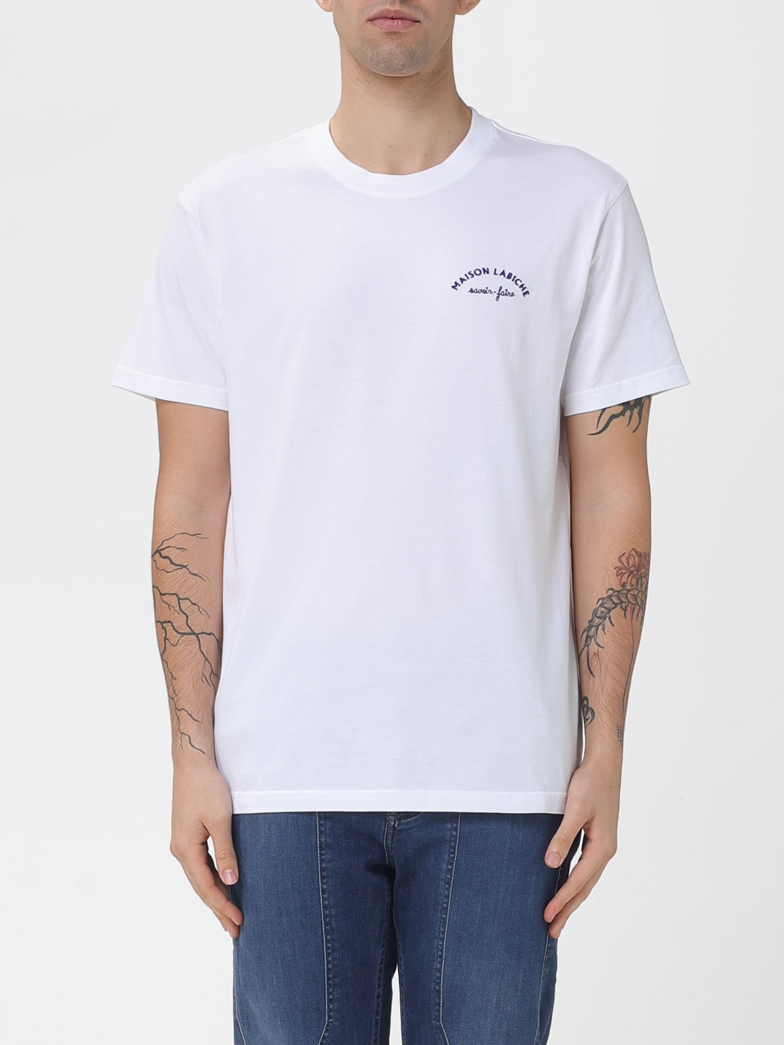 MAISON LABICHE T-SHIRT: T-shirt men Maison Labiche, White - Img 1