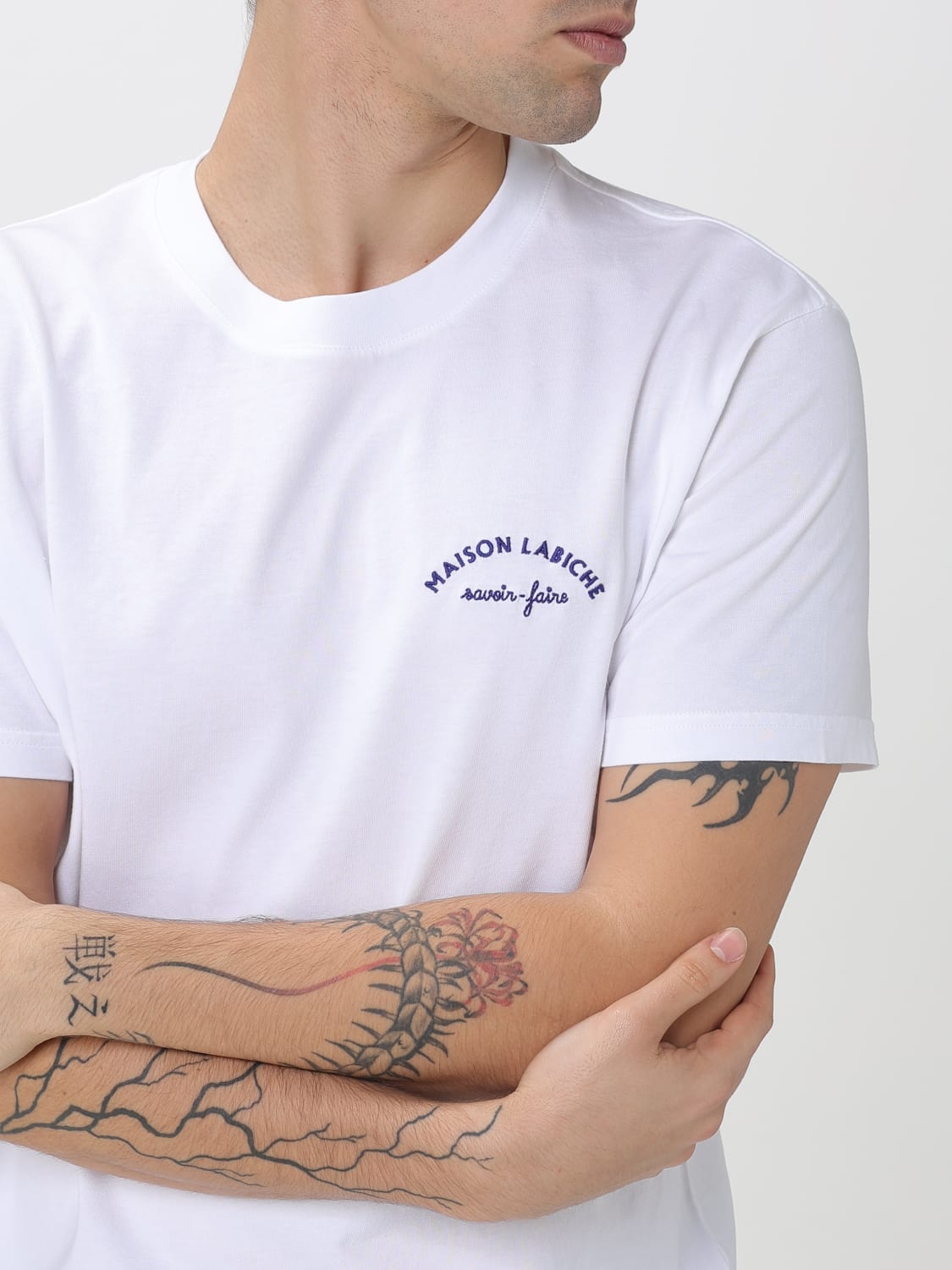 MAISON LABICHE T-SHIRT: T-shirt men Maison Labiche, White - Img 3