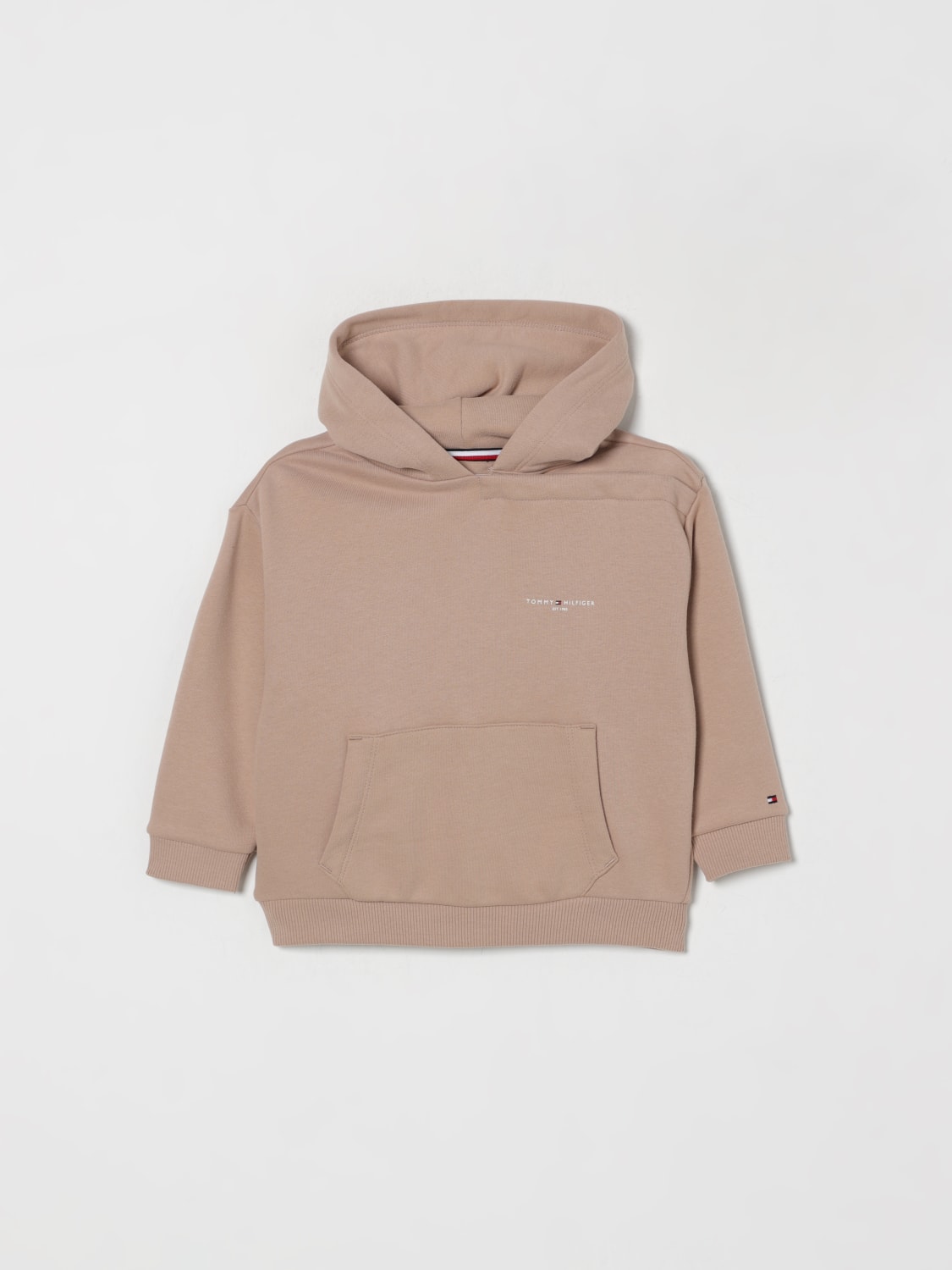 TOMMY HILFIGER PULLOVER: Pullover kinder Tommy Hilfiger, Beige - Img 1