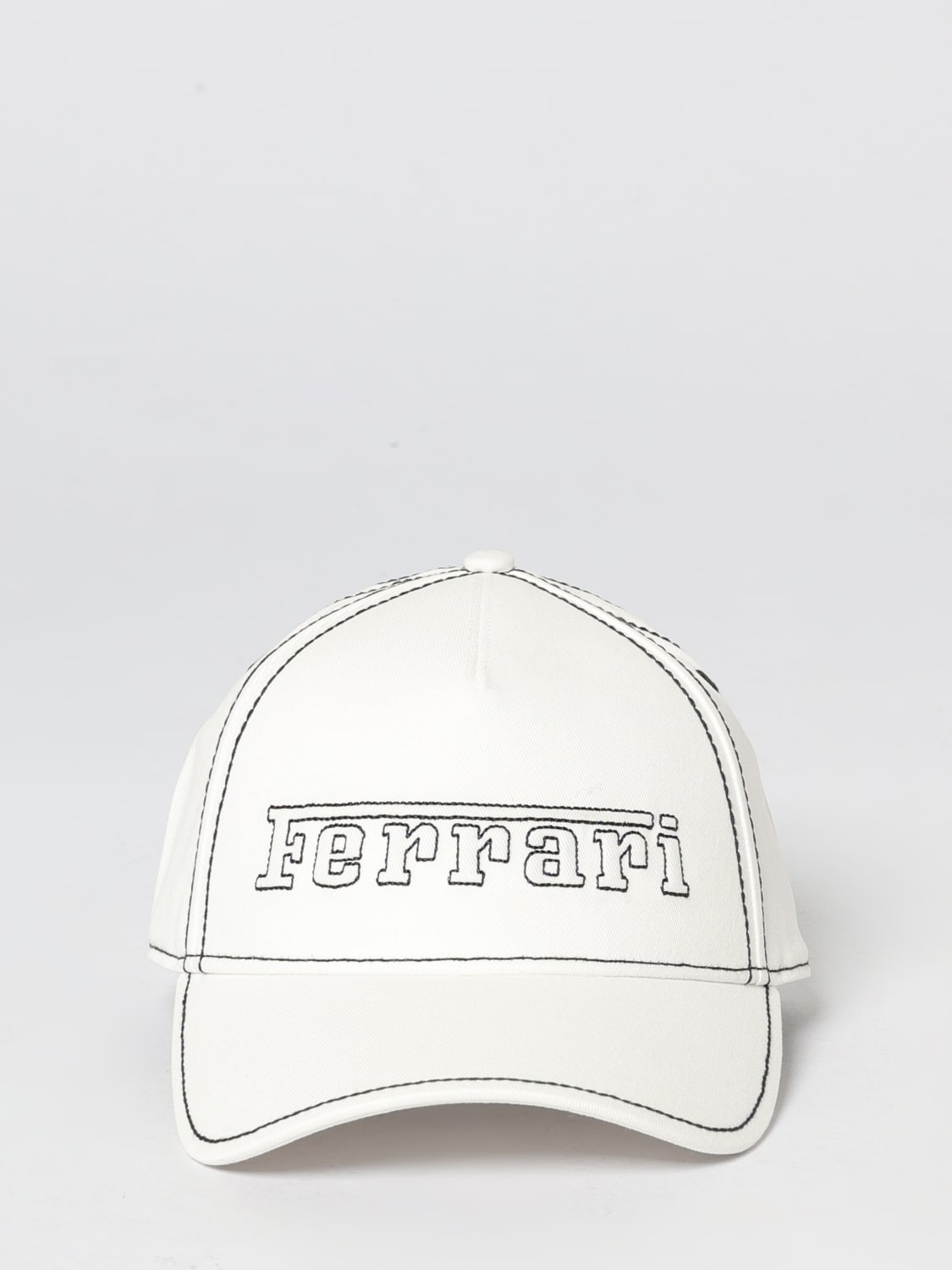 FERRARI HAT: Hat men Ferrari, White - Img 2