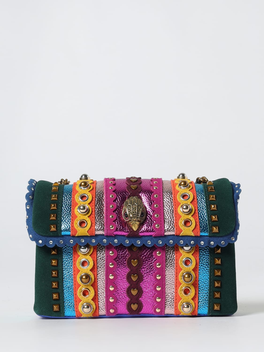 KURT GEIGER LONDON MINI BAG: Crossbody bag woman Kurt Geiger London, Multicolor - Img 1