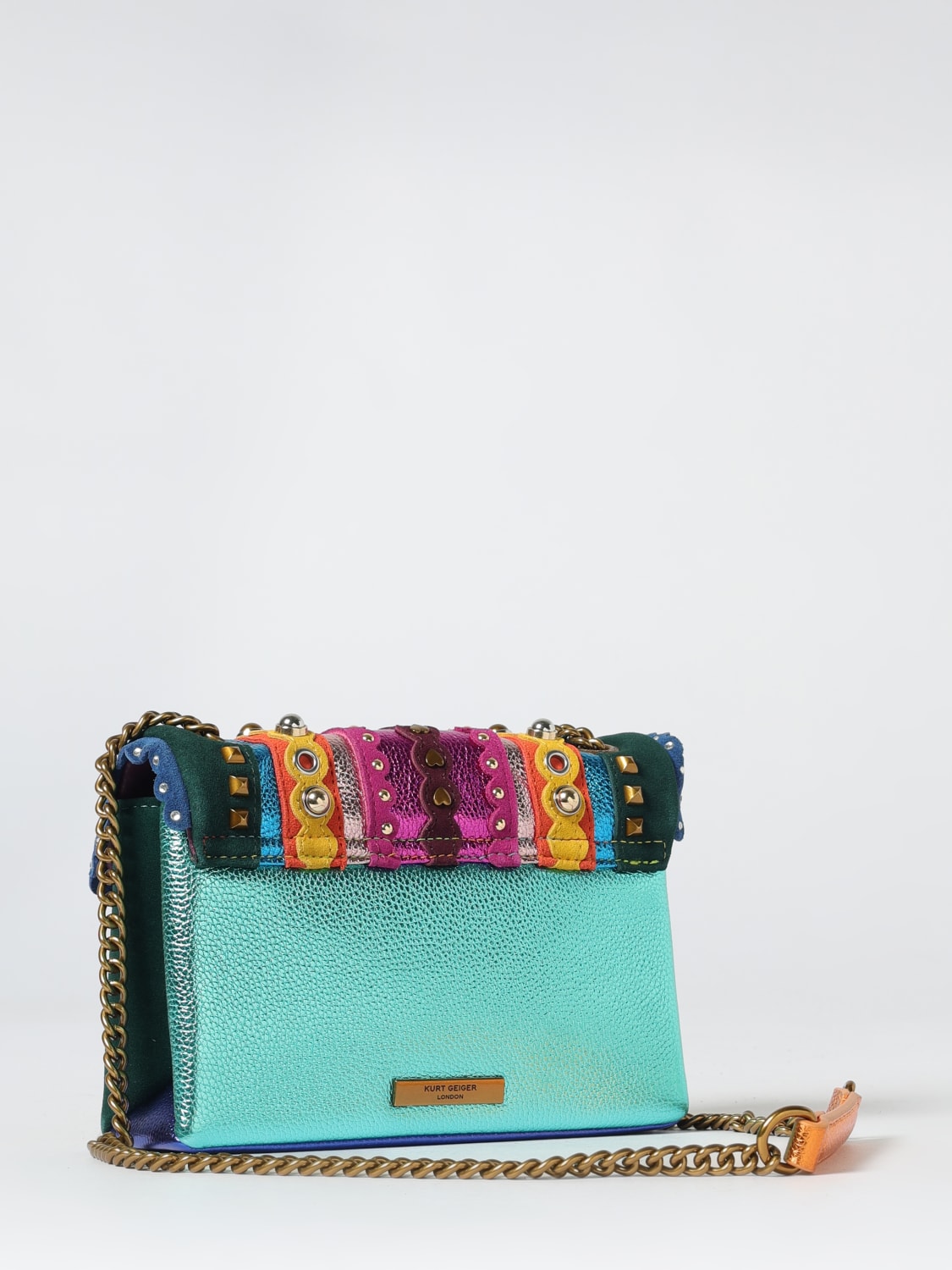KURT GEIGER LONDON MINI BAG: Crossbody bag woman Kurt Geiger London, Multicolor - Img 2