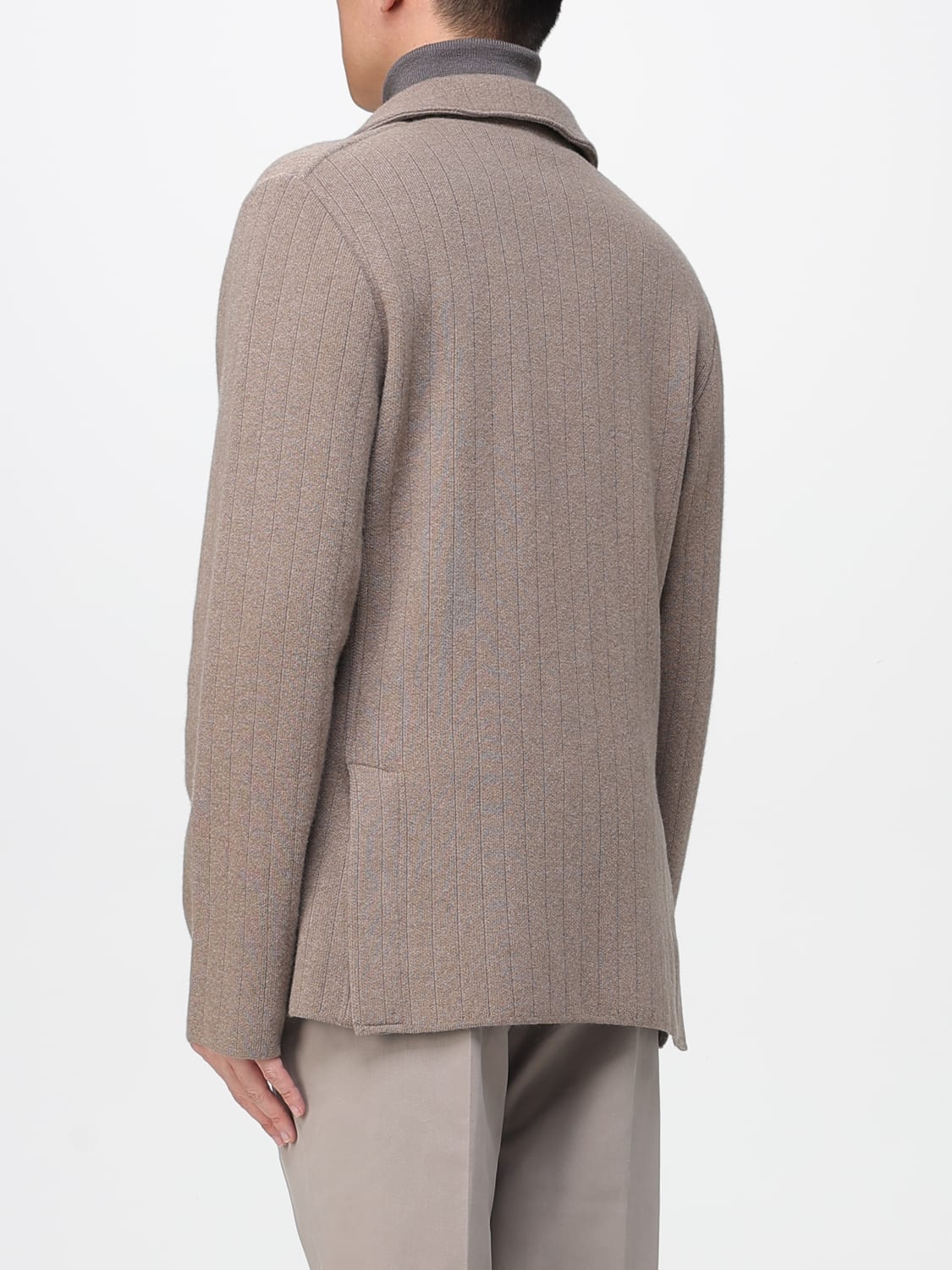 LARDINI JACKET: Jacket men Lardini, Beige - Img 2