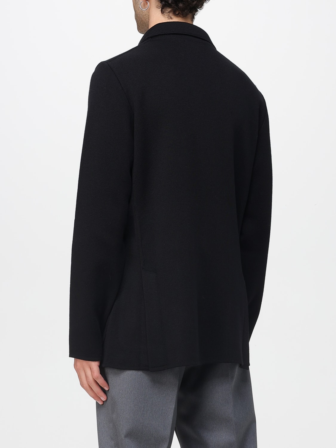 LARDINI JACKET: Jacket men Lardini, Black - Img 2