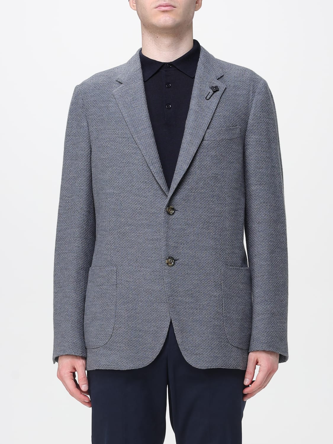 LARDINI GIACCA: Blazer monopetto Lardini, Fantasia - Img 1