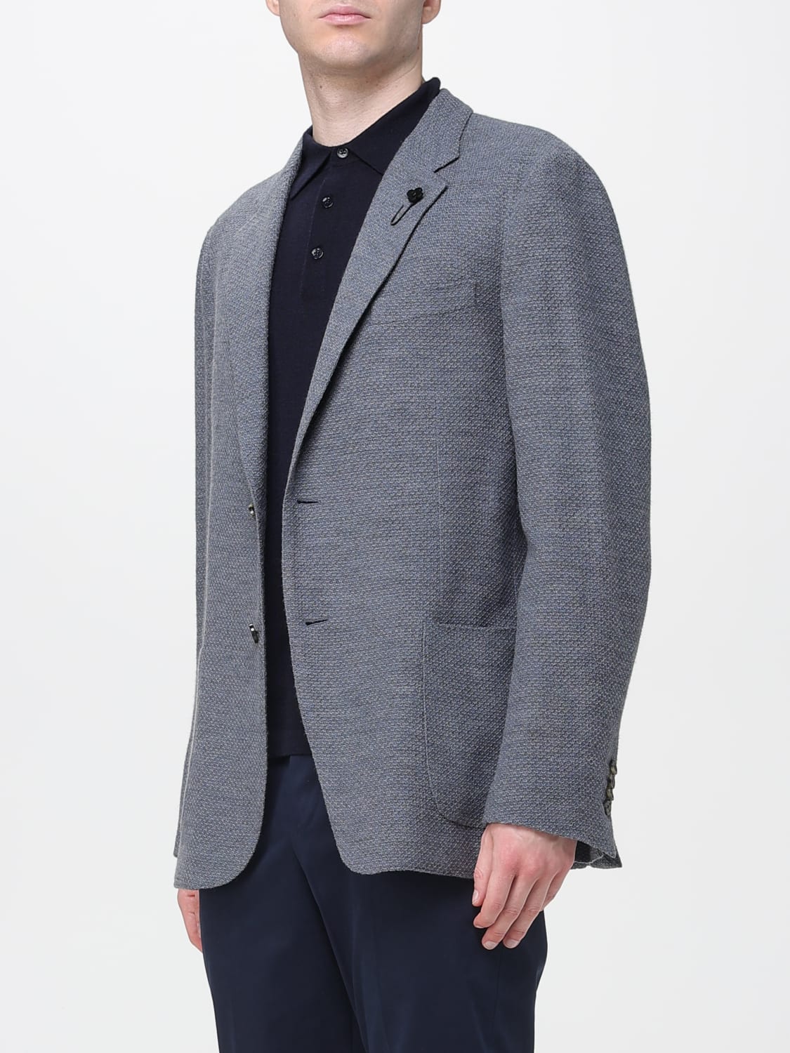 LARDINI GIACCA: Blazer monopetto Lardini, Fantasia - Img 3