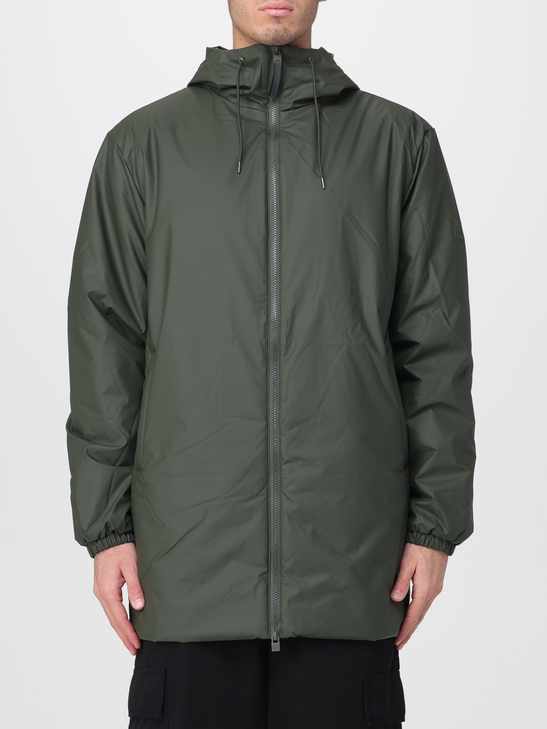 RAINS JACKET: Jacket men Rains, Green - Img 1