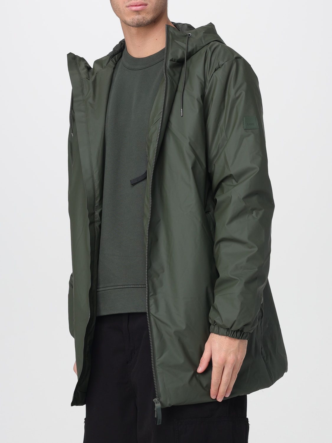 RAINS JACKET: Jacket men Rains, Green - Img 3
