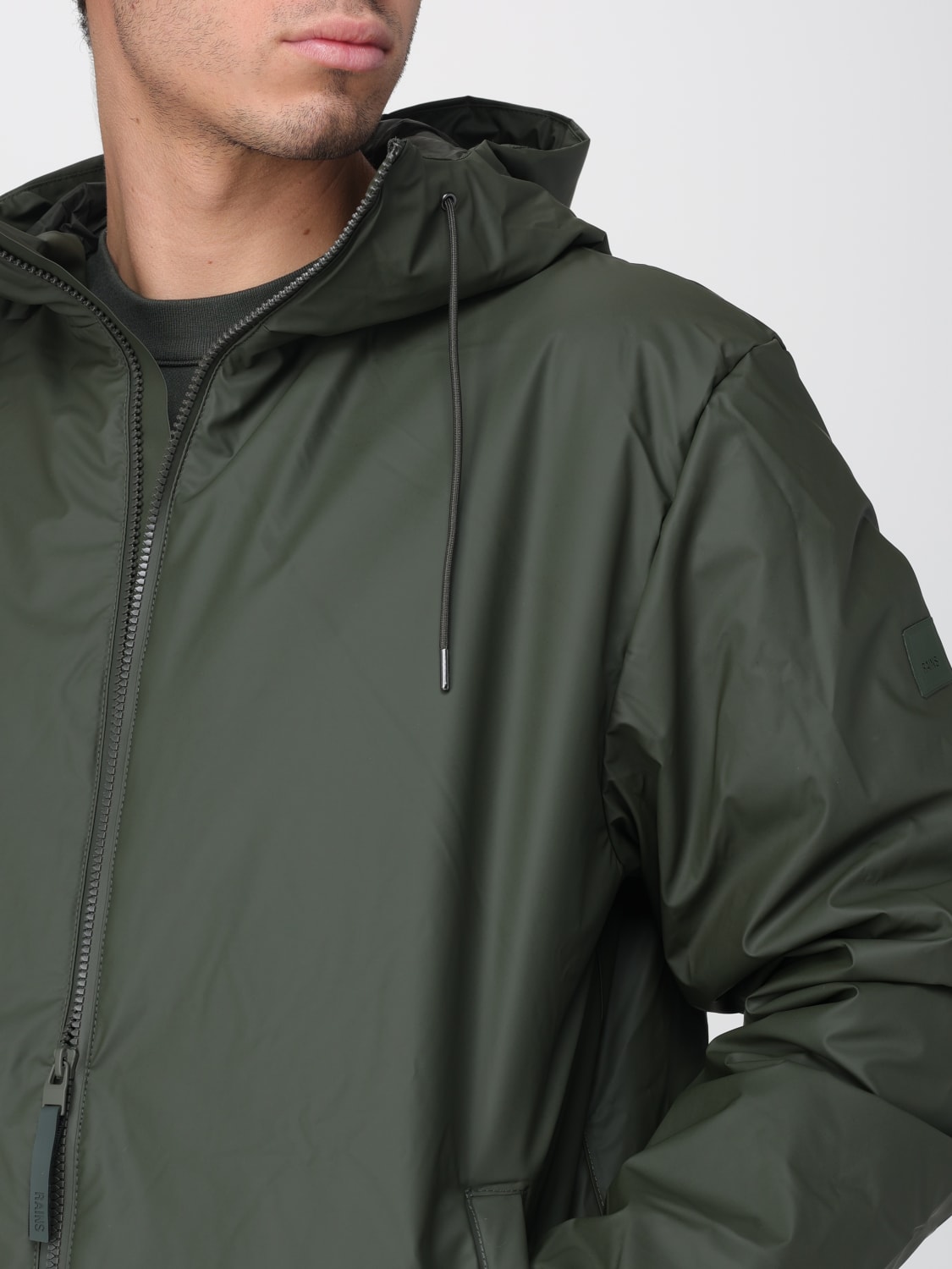 RAINS JACKET: Jacket men Rains, Green - Img 4