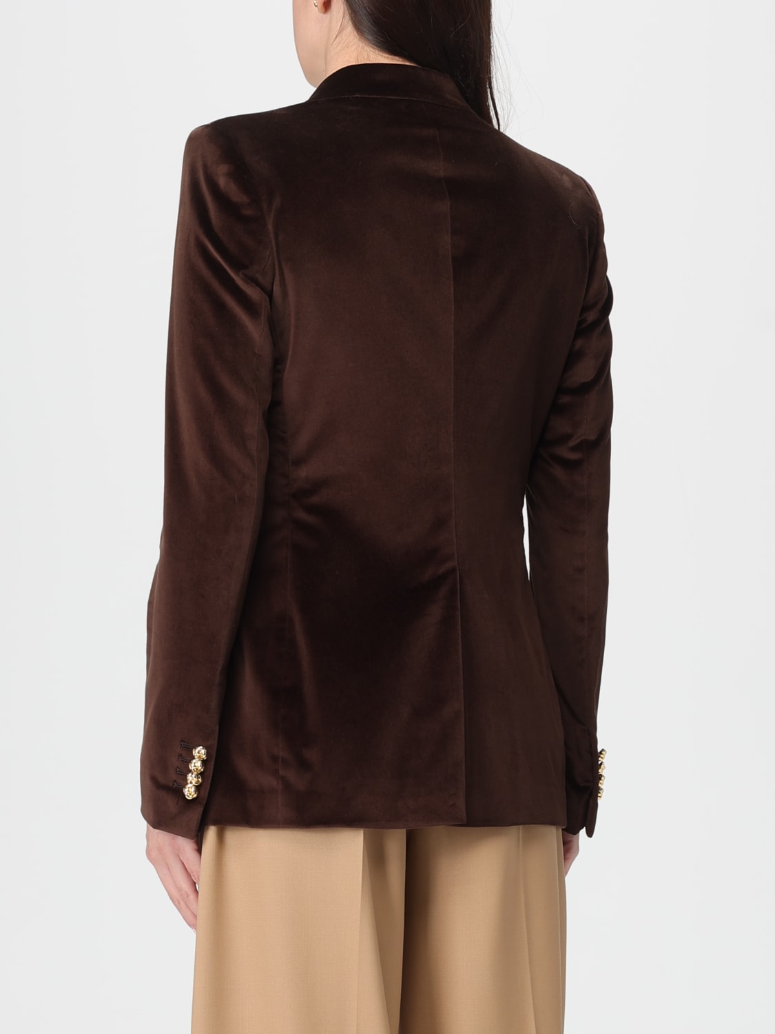 TAGLIATORE AMERICANA: Americana mujer Tagliatore, Marrón - Img 2