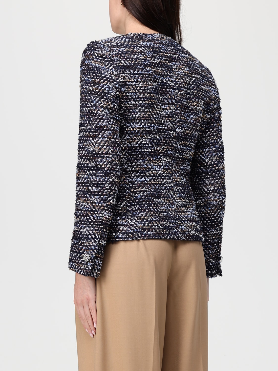 TAGLIATORE 外套: 西装外套 女士 Tagliatore, 蓝色 - Img 2