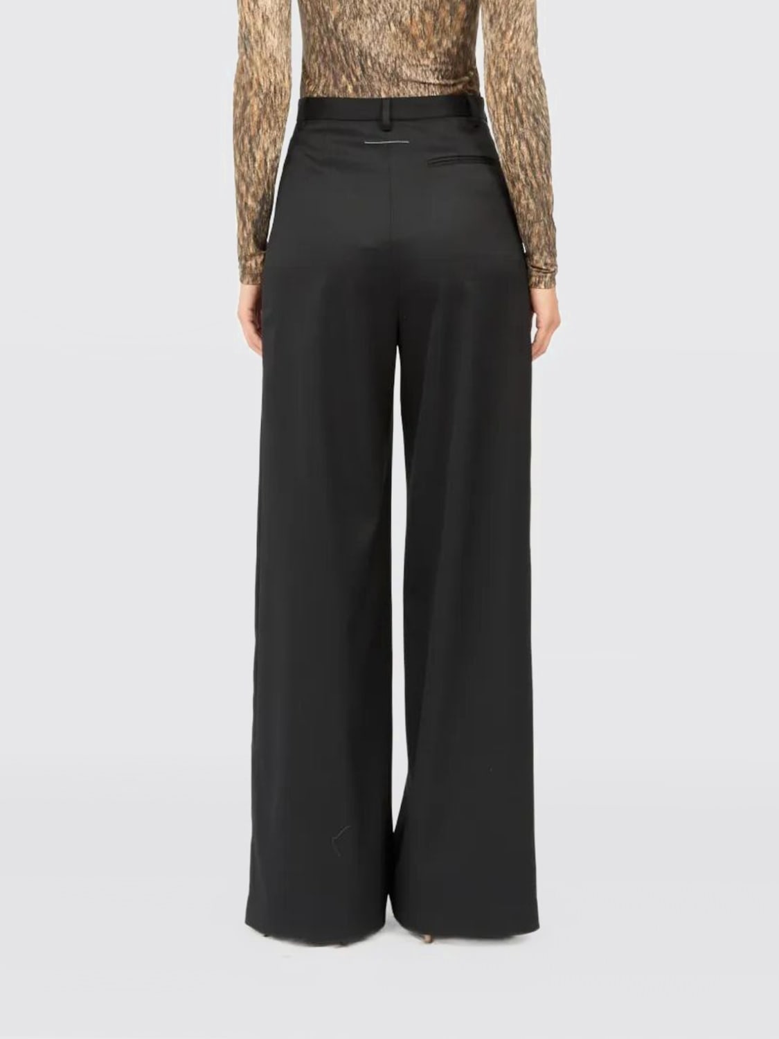 MM6 MAISON MARGIELA PANTS: Pants woman Mm6 Maison Margiela, Black - Img 2