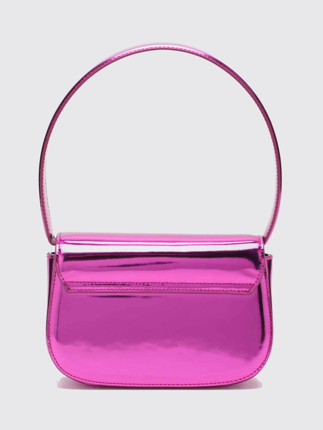 DIESEL MINI BAG: Shoulder bag woman Diesel, Fuchsia - Img 3