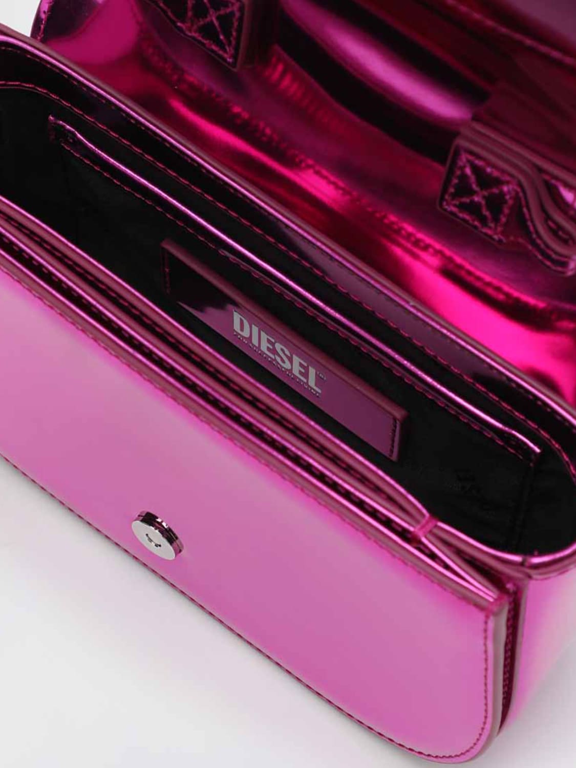 DIESEL MINI BAG: Shoulder bag woman Diesel, Fuchsia - Img 5