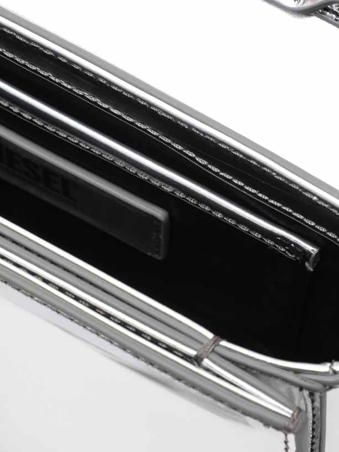DIESEL MINI BAG: Shoulder bag woman Diesel, Silver - Img 5