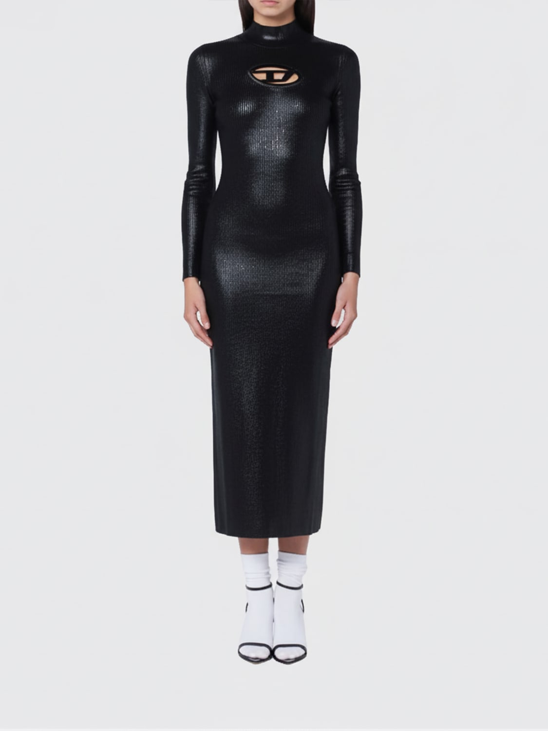 DIESEL DRESS: Dress woman Diesel, Black - Img 1