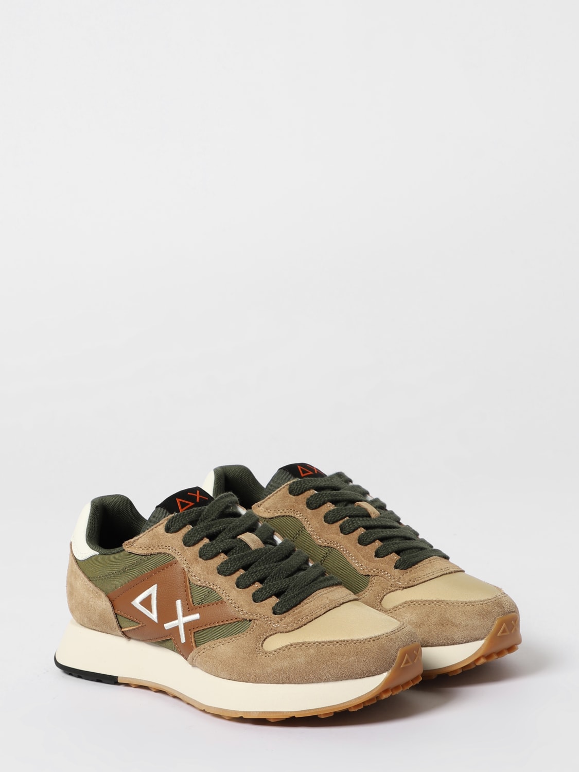 SUN68 SNEAKERS: Sneakers men SUN68, Beige - Img 2