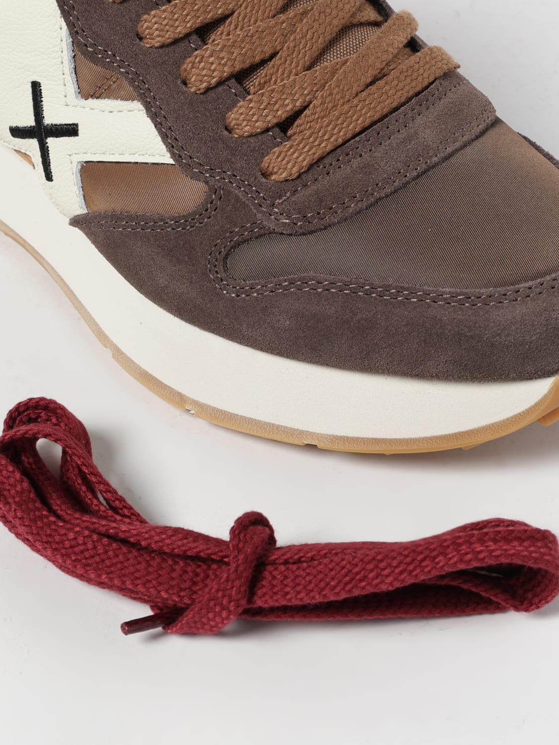 SUN68 SNEAKERS: Sneakers men SUN68, Brown - Img 4