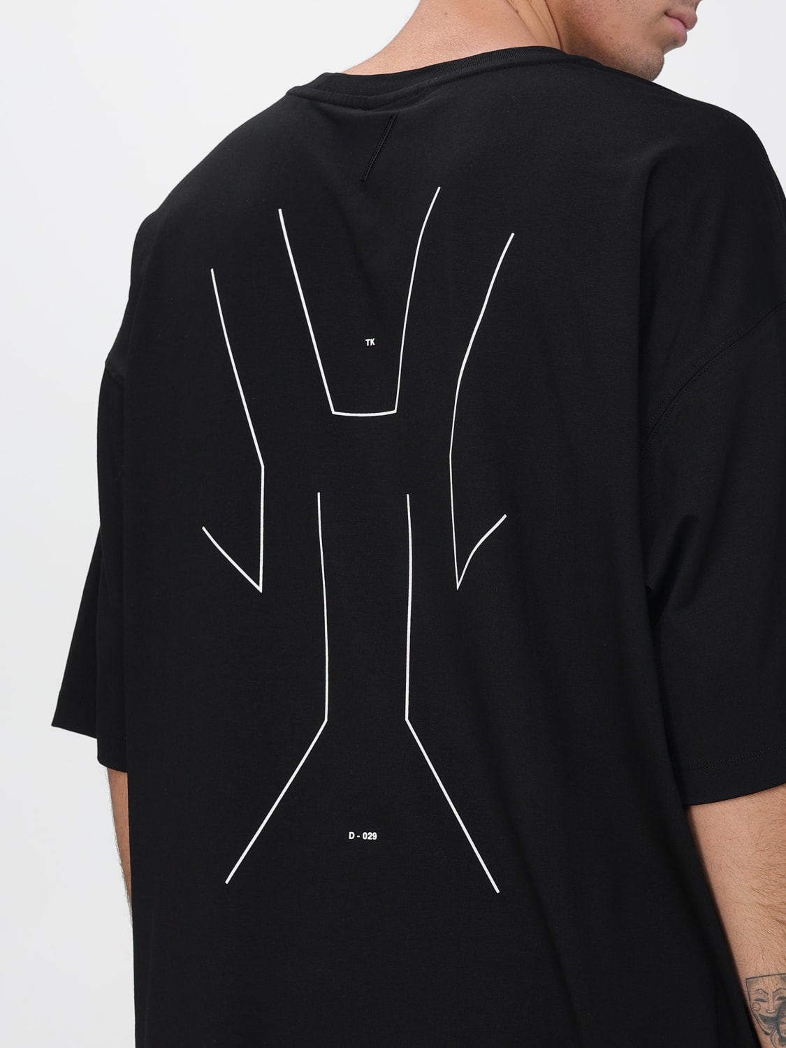 THOM KROM T-SHIRT: T-shirt men Thom Krom, Black - Img 3