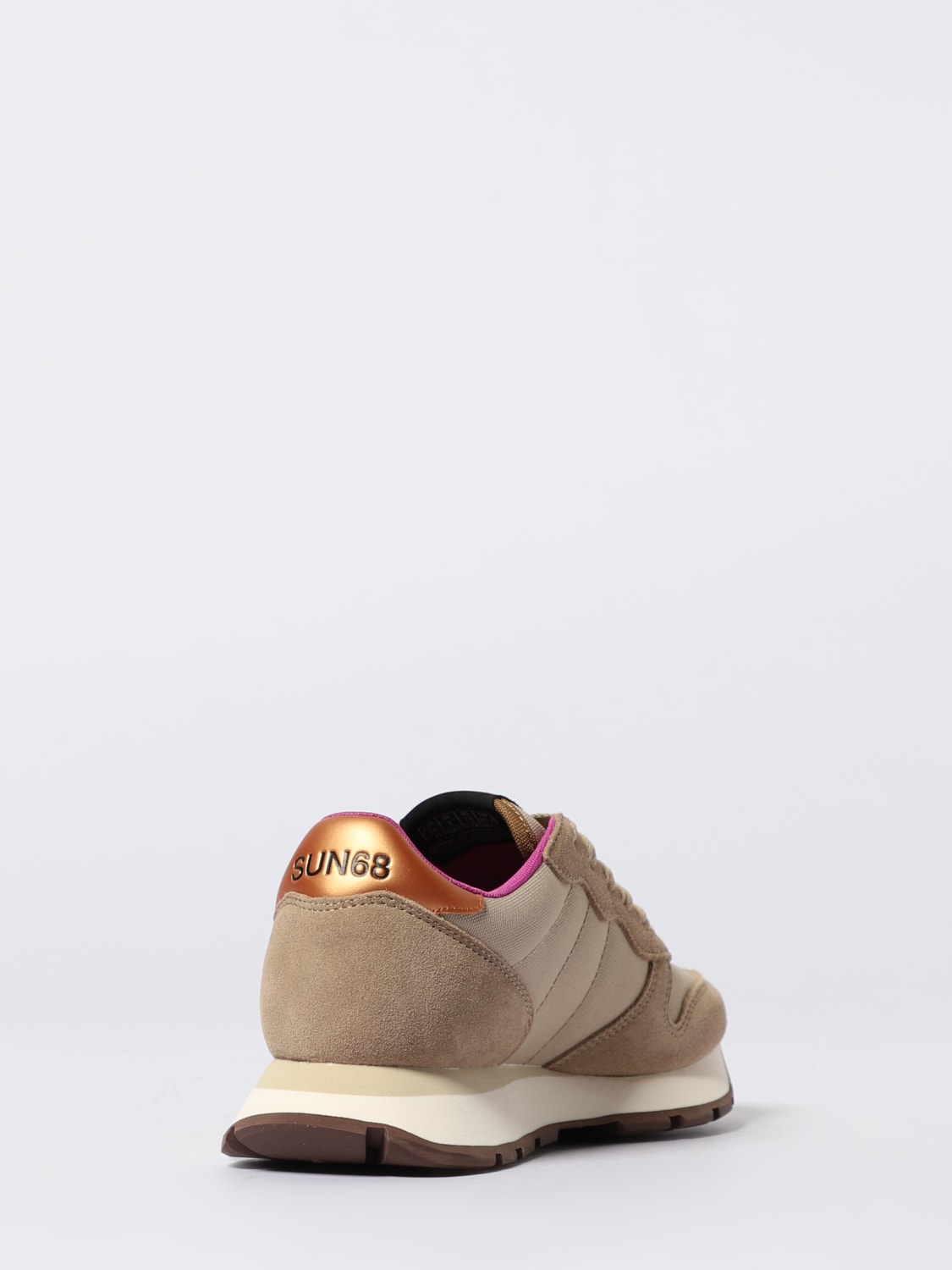 SUN68 SNEAKERS: Sneakers woman SUN68, Beige - Img 3
