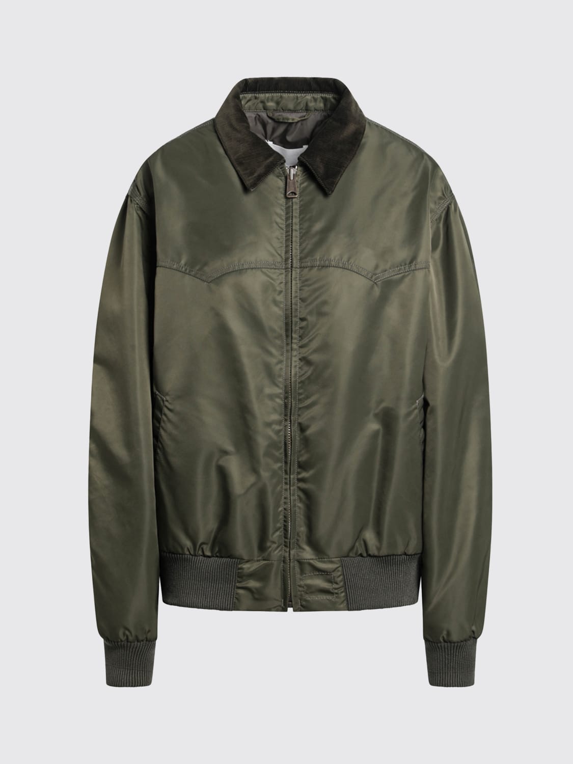 MAISON MARGIELA JACKET: Coat woman Maison Margiela, Kaki - Img 1