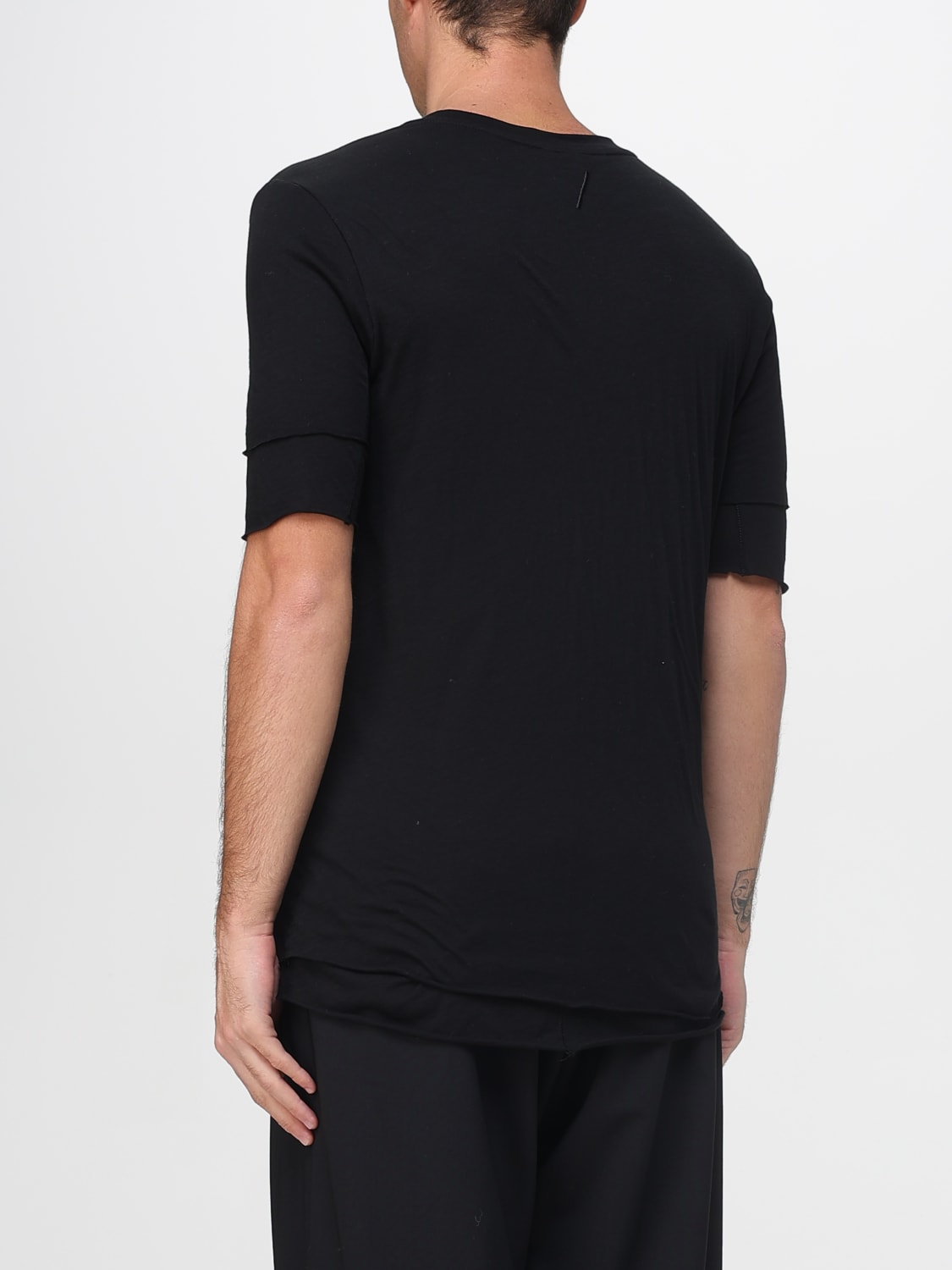 THOM KROM T-SHIRT: T-shirt men Thom Krom, Black - Img 2
