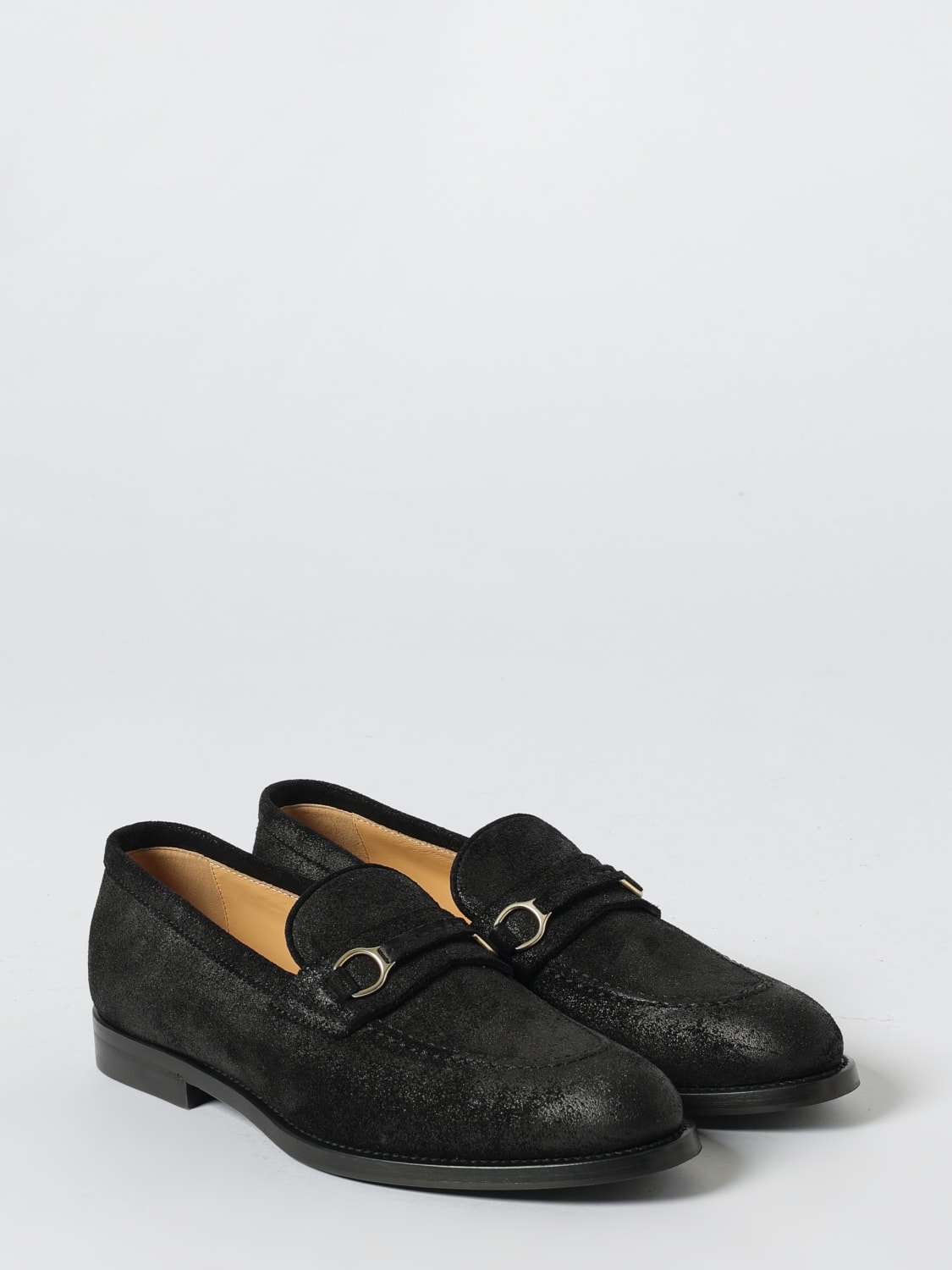BRUNELLO CUCINELLI LOAFERS: Brogue shoes men Brunello Cucinelli, Black - Img 2
